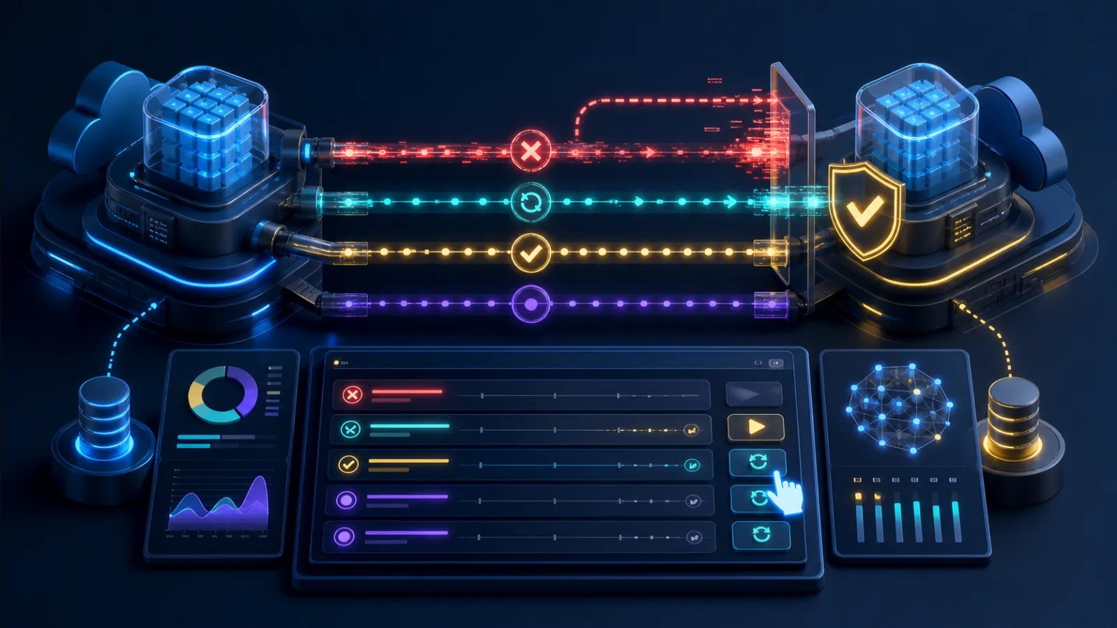 Events travelling securely between SaaS platforms