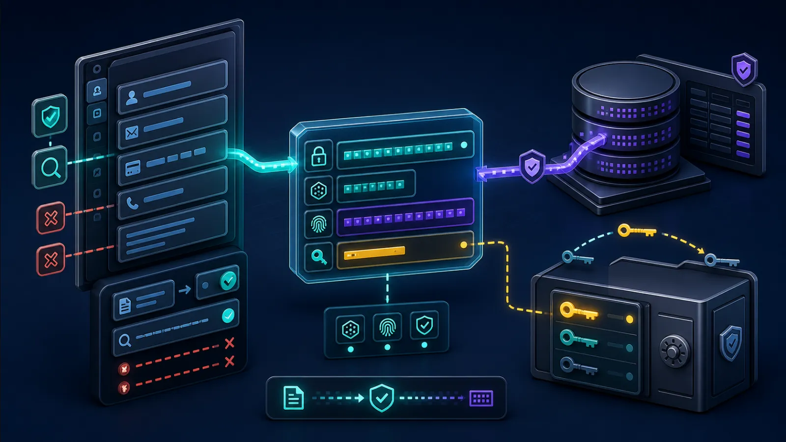Application-level encryption and key rotation